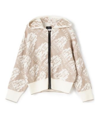 LANVIN COLLECTION (Women)/ランバンコレクション ART DECOジャカードフーディー 91アイボリー トップス【三越伊勢丹/公式】