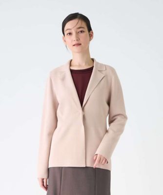 ランバン　ニット　ジャケット　アウター　ラメ ワッフル編みニットジャケット | LANVIN COLLECTION (Women