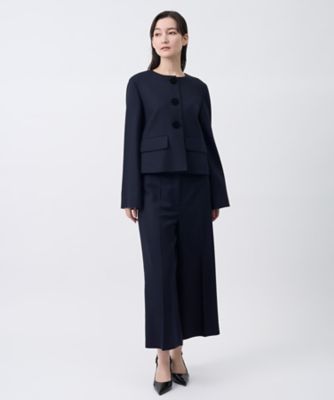 クルーネック ショートジャケット | LANVIN COLLECTION (Women