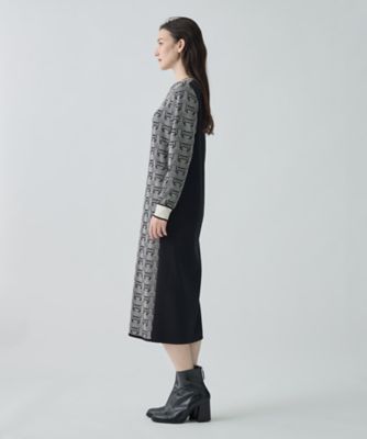JLモノグラムニットワンピース | LANVIN COLLECTION (Women