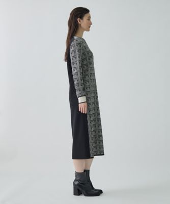 JLモノグラムニットワンピース | LANVIN COLLECTION (Women