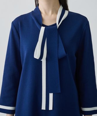 ボウタイニットワンピース | LANVIN COLLECTION (Women)/ランバン