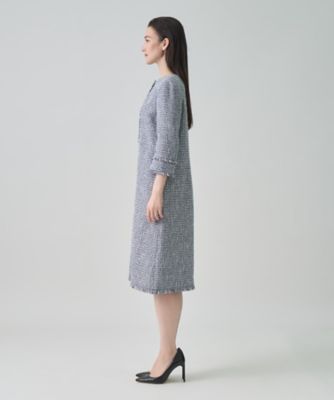 ファンシーヤーンツイードワンピース | LANVIN COLLECTION (Women