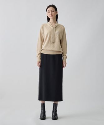 ポンチ素材スカート | LANVIN COLLECTION (Women)/ランバン