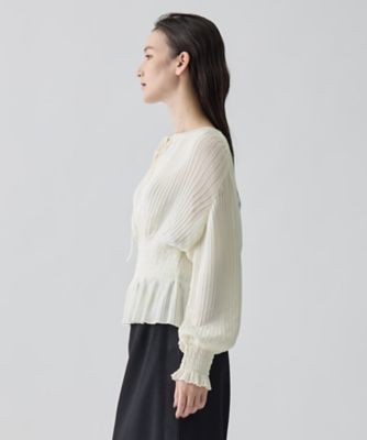 シャーリングプリーツブラウス | LANVIN COLLECTION (Women)/ランバン