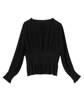 シャーリングプリーツブラウス | LANVIN COLLECTION (Women)/ランバン