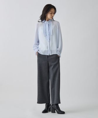 フリルシフォンブラウス | LANVIN COLLECTION (Women)/ランバン