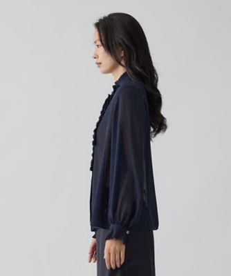 フリルシフォンブラウス | LANVIN COLLECTION (Women)/ランバン