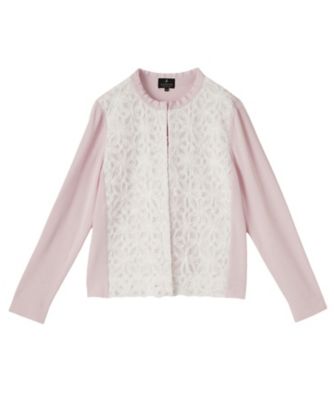 16ゲージレースデザインカーディガン | LANVIN COLLECTION (Women