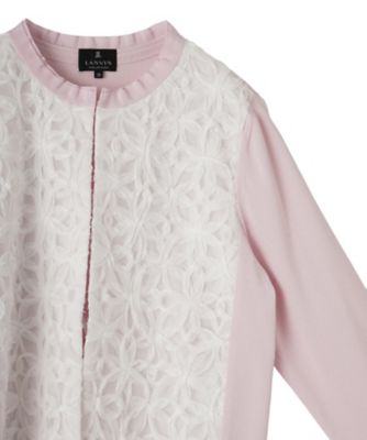 16ゲージレースデザインカーディガン | LANVIN COLLECTION (Women