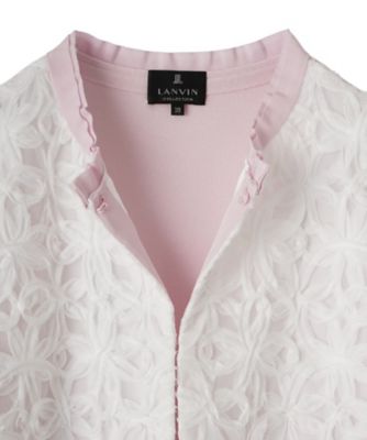 16ゲージレースデザインカーディガン | LANVIN COLLECTION (Women