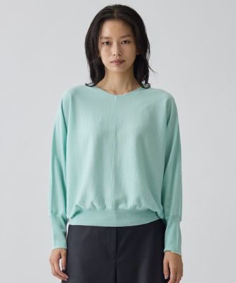 Vネック ドルマン風デザインニット | LANVIN COLLECTION (Women