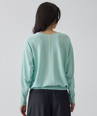 Vネック ドルマン風デザインニット | LANVIN COLLECTION (Women