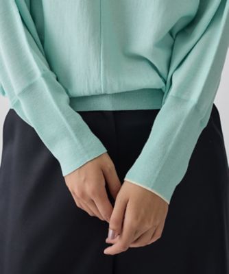 Vネック ドルマン風デザインニット | LANVIN COLLECTION (Women