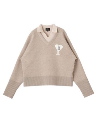 ＜LANVIN COLLECTION (Women)＞１２Ｇニット