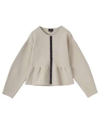 ＜LANVIN COLLECTION (Women)＞１２ゲージミラノリブニットジャケット