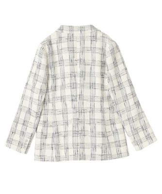 シャイニーチェックツイードジャケット | LANVIN COLLECTION (Women 
