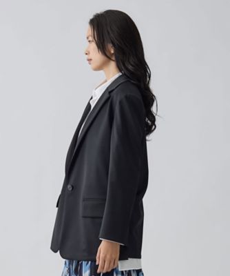 ライトサテンストレッチジャケット | LANVIN COLLECTION (Women