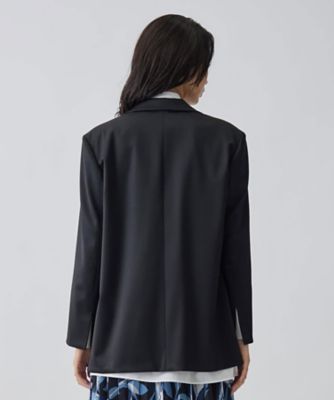 ライトサテンストレッチジャケット | LANVIN COLLECTION (Women