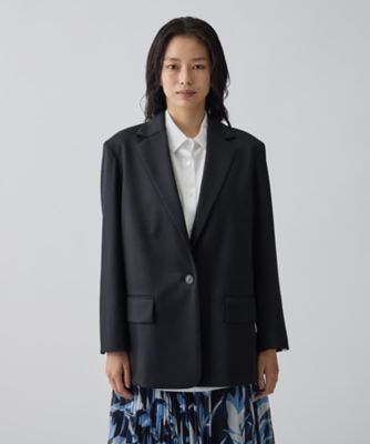 ライトサテンストレッチジャケット | LANVIN COLLECTION (Women