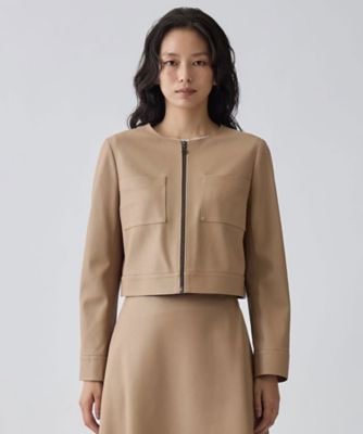 パンチングレザーライクジャケット | LANVIN COLLECTION (Women