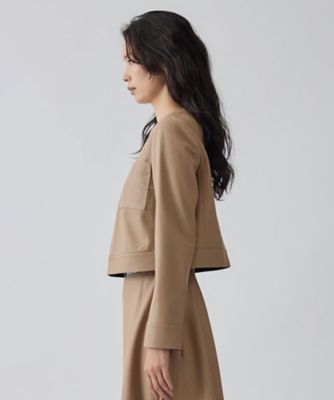 パンチングレザーライクジャケット | LANVIN COLLECTION (Women