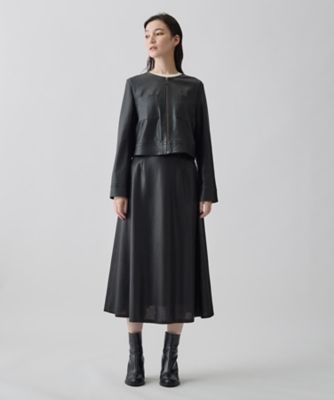 パンチングレザーライクジャケット | LANVIN COLLECTION (Women