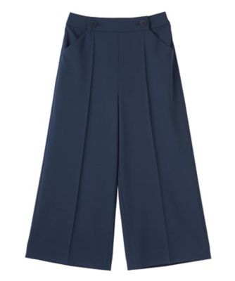 ＜LANVIN COLLECTION (Women)＞センタープレスワイドパンツ