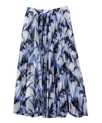 ＜LANVIN COLLECTION (Women)＞リーフ柄プリントスカート