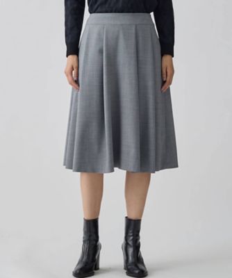 ランバンコレクション スカートスーツ - LANVIN COLLECTION - 【LANVIN】シルク混スカート＆背面チュール