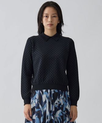 市松柄プルオーバーニット | LANVIN COLLECTION (Women)/ランバン