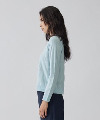 ダイヤ柄ジャカード編みニット | LANVIN COLLECTION (Women)/ランバン