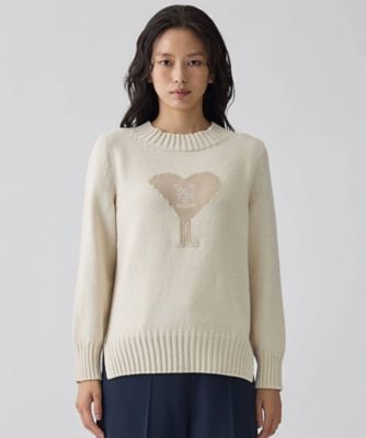 5ゲージ インターシャニット | LANVIN COLLECTION (Women)/ランバン