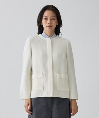 12ゲージインレイ柄ニットジャケット | LANVIN COLLECTION (Women