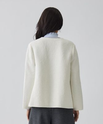 12ゲージインレイ柄ニットジャケット | LANVIN COLLECTION (Women