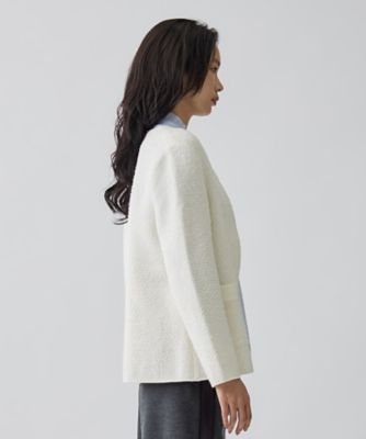 12ゲージインレイ柄ニットジャケット | LANVIN COLLECTION (Women