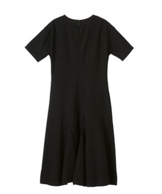 定価58300円【新品】レディース38ランバンスポール ポンチ素材ワンピース白 ダンボールコンビワンピース|LANVIN en Bleu | LANVIN en Bleu