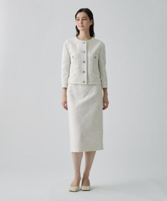 ストレッチツイードノ カラージャケット | LANVIN COLLECTION (Women