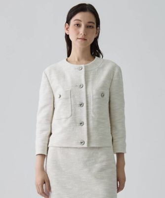 ストレッチツイードノ カラージャケット | LANVIN COLLECTION (Women