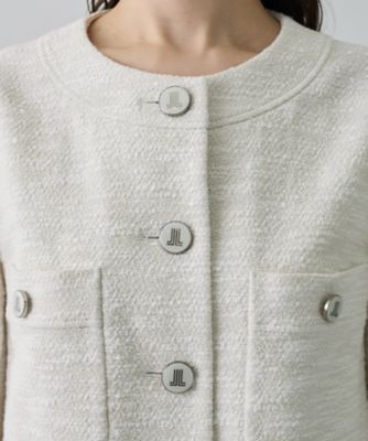ストレッチツイードノ カラージャケット | LANVIN COLLECTION (Women
