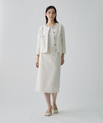 ストレッチツイードノ カラージャケット | LANVIN COLLECTION (Women