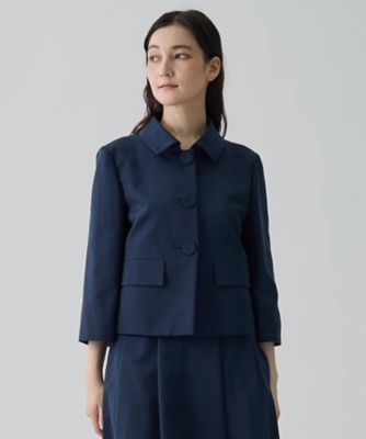 グログラン後染ジャケット | LANVIN COLLECTION (Women)/ランバン