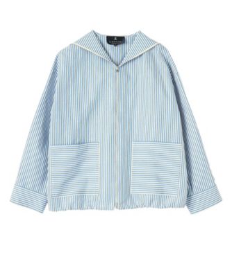 ＜LANVIN COLLECTION (Women)＞ドビーストライプジャケット