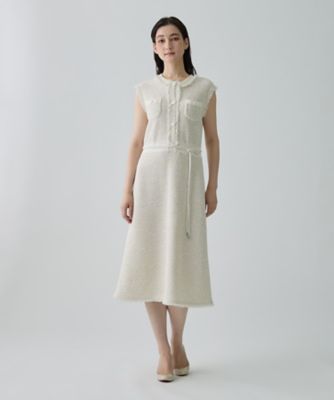 ツイード調ワンピース | LANVIN COLLECTION (Women)/ランバン