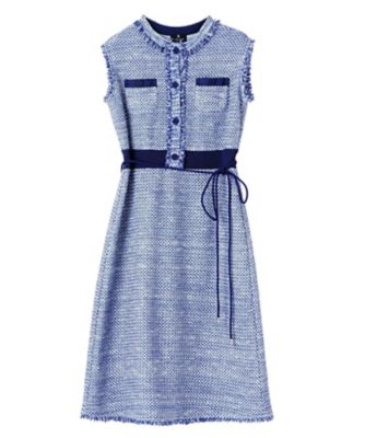 ＜LANVIN COLLECTION (Women)＞ツイード調ワンピース