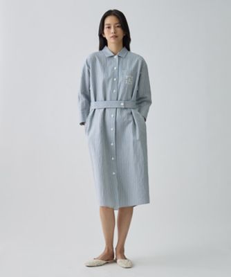 ドビーストライプワンピース | LANVIN COLLECTION (Women)/ランバン