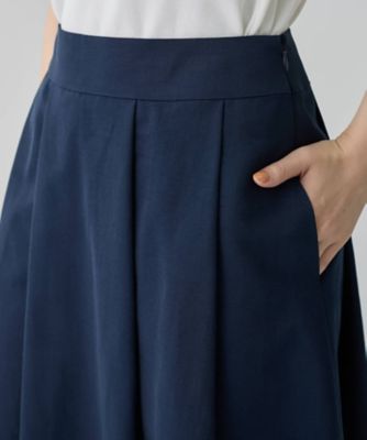 グログラン後染スカート | LANVIN COLLECTION (Women)/ランバン