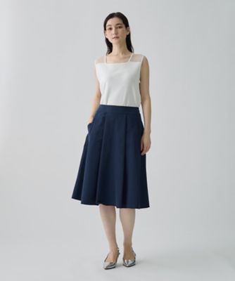 グログラン後染スカート | LANVIN COLLECTION (Women)/ランバン