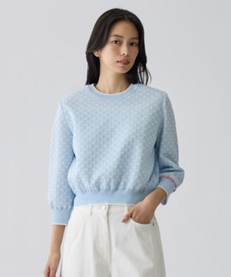 16ゲージ袋ジャカードニット | LANVIN COLLECTION (Women)/ランバン