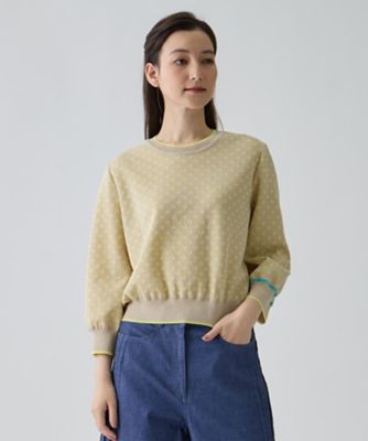 16ゲージ袋ジャカードニット | LANVIN COLLECTION (Women)/ランバン 